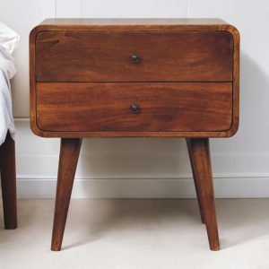 Brown Storage Cabinet - Nora Lane Home furniture - Solid wood - 25.59 x 19.69 x 19.69 in