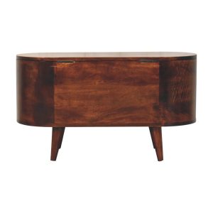 Walnut Bedroom Storage - Nora Lane Home furniture - Solid wood, Walnut finish - 21.65 x 39.37 x 17.72 in