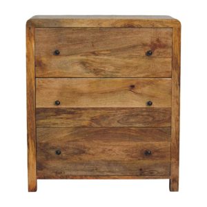 Natural Wood Storage Cabinet - Nora Lane Home furniture - Solid wood - 31 x 18 x 35 in