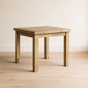 Brown Extendable Dining Table - Nora Lane Home furniture - Solid wood - 38.19 x 38.19 x 10.24 in