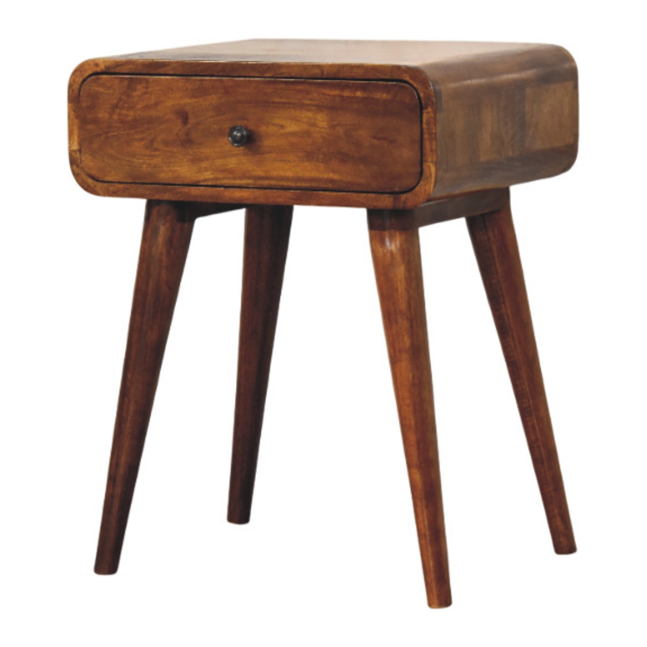 Brown Storage Cabinet - Nora Lane Home furniture - Solid wood - 21.65 x 17.72 x 13.78 in