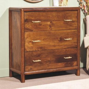 Brown Storage Cabinet - Nora Lane Home furniture - Solid wood, Metal accent - 33.46 x 17.72 x 35.43 in