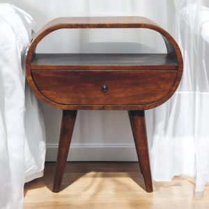 Brown Storage Cabinet - Nora Lane Home furniture - Solid wood - 25.59 x 19.69 x 15.75 in