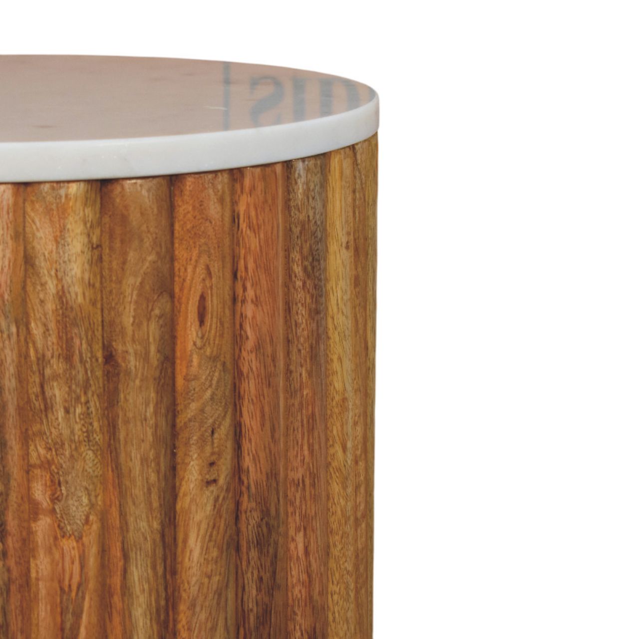 Beige Solid Wood Textured Tables - Nora Lane Home furniture - Solid wood - 18.11 x 18.11 x 24.02 in