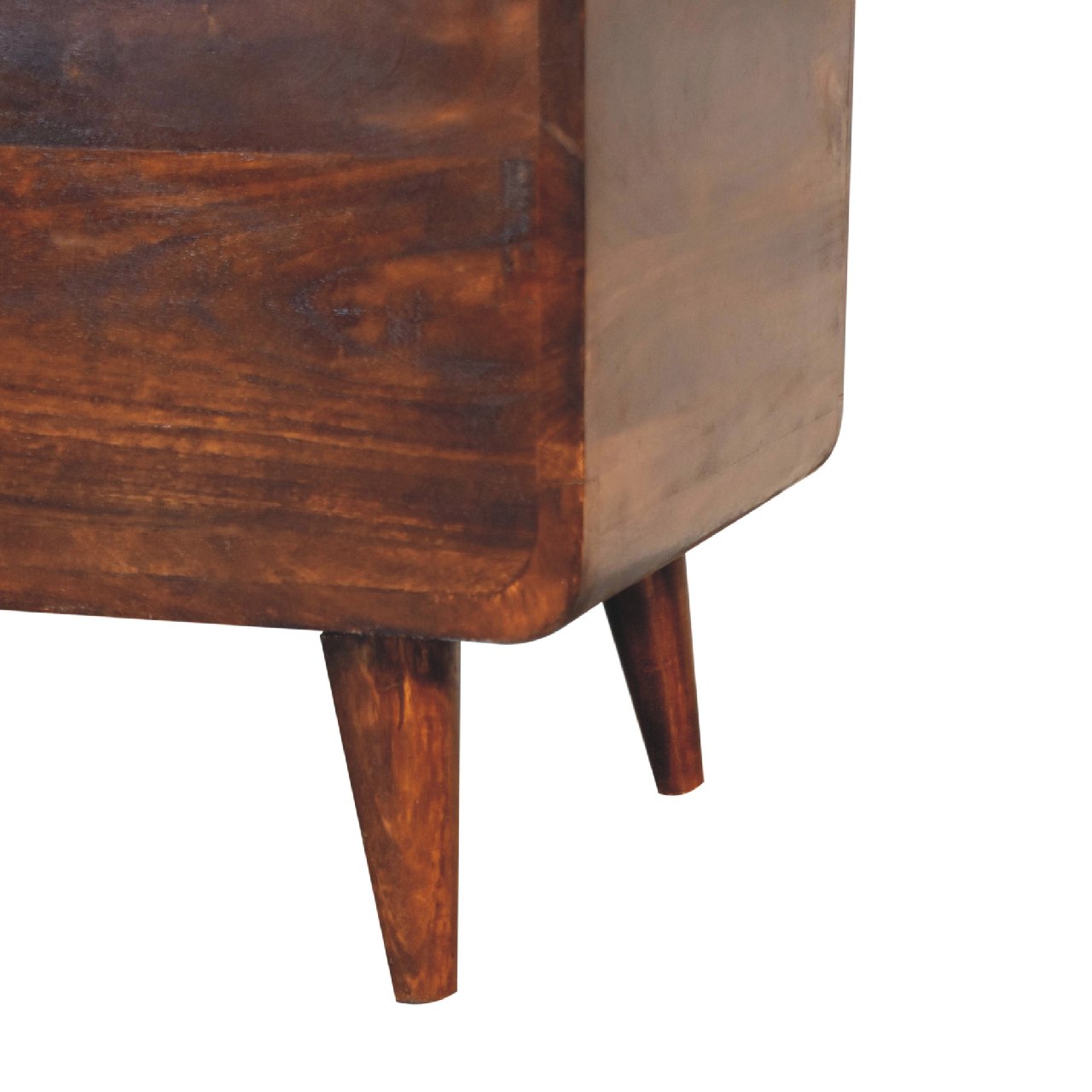 Brown Storage Cabinet - Nora Lane Home furniture - Solid wood - 39.37 x 21.65 x 17.72 in