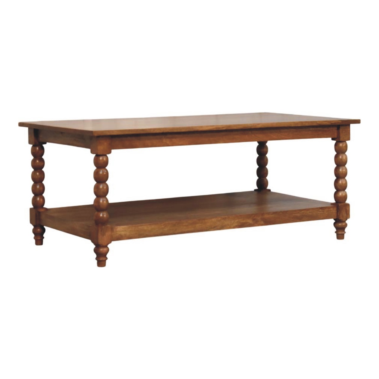 Brown Storage Coffee Table - Nora Lane Home furniture - Solid wood - 47 x 28 x 22 in
