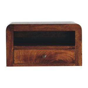 Brown Storage Cabinet - Nora Lane Home furniture - Solid wood - 21.65 x 15.75 x 13.78 in