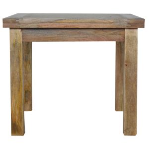 Brown Extendable Dining Table - Nora Lane Home furniture - Solid wood - 38.19 x 38.19 x 10.24 in