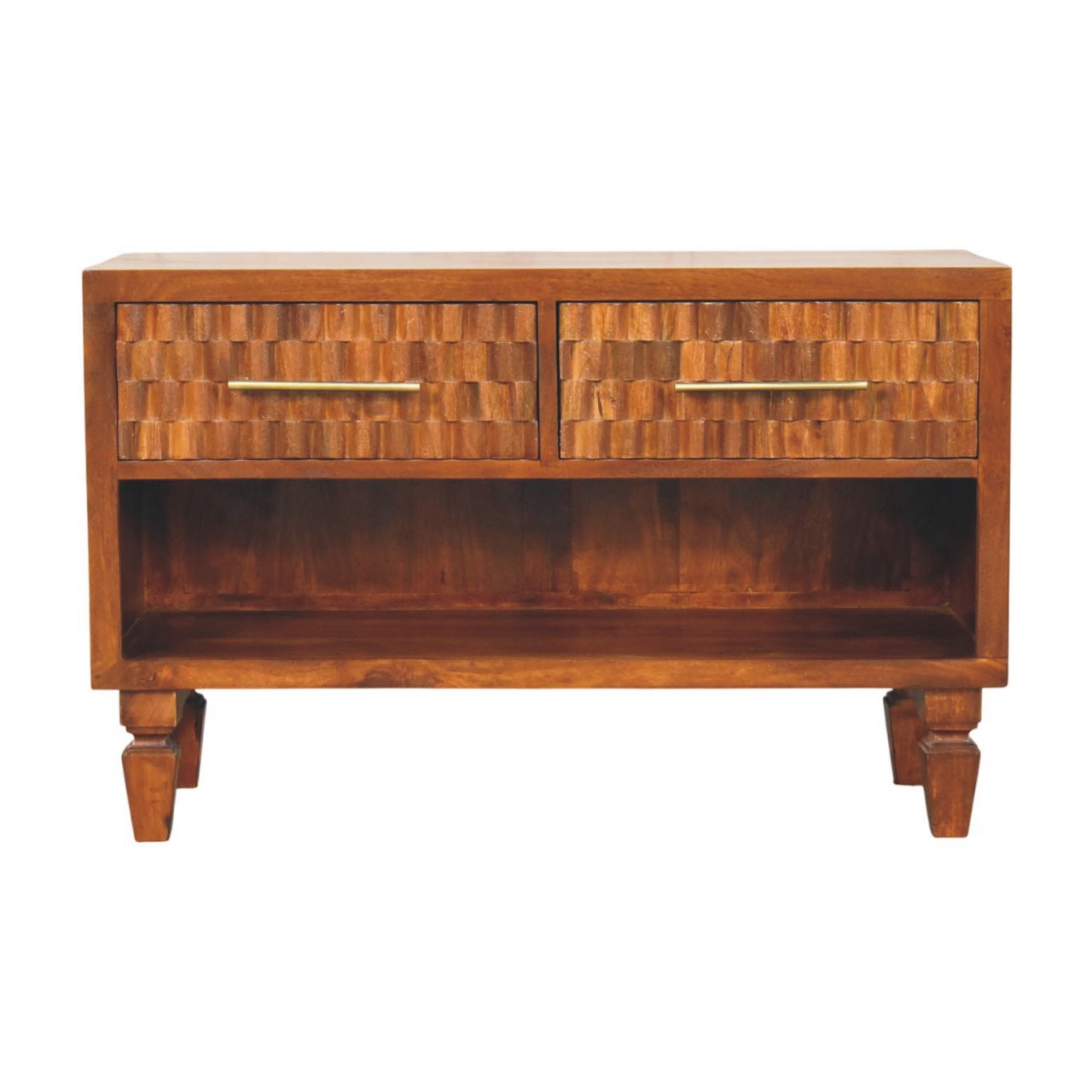 Brown Storage Bench - Nora Lane Home furniture - Solid wood - 38.19 x 17.72 x 19.69 in