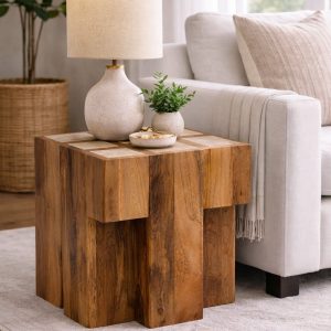 Brown Tables - Nora Lane Home furniture - Solid wood - 26 x 20 x 26 in