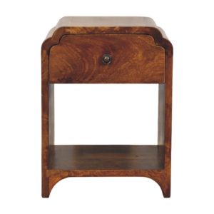 Brown Storage Cabinet - Nora Lane Home furniture - Solid wood - 15.75 x 15.75 x 19.69 in
