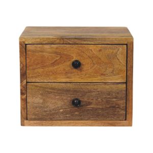 Natural Wood Storage Floating Nightstand - Nora Lane Home furniture - Solid wood, Metal accent - 15.75 x 13.78 x 13.39 in