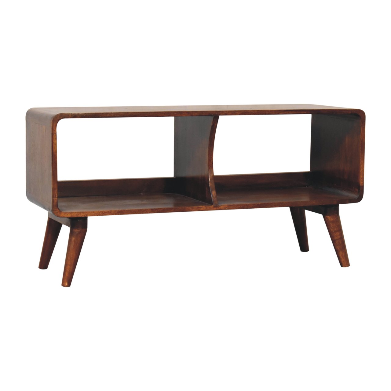 Brown Storage Cabinet - Nora Lane Home furniture - Solid wood - 43.31 x 17.72 x 15.75 in