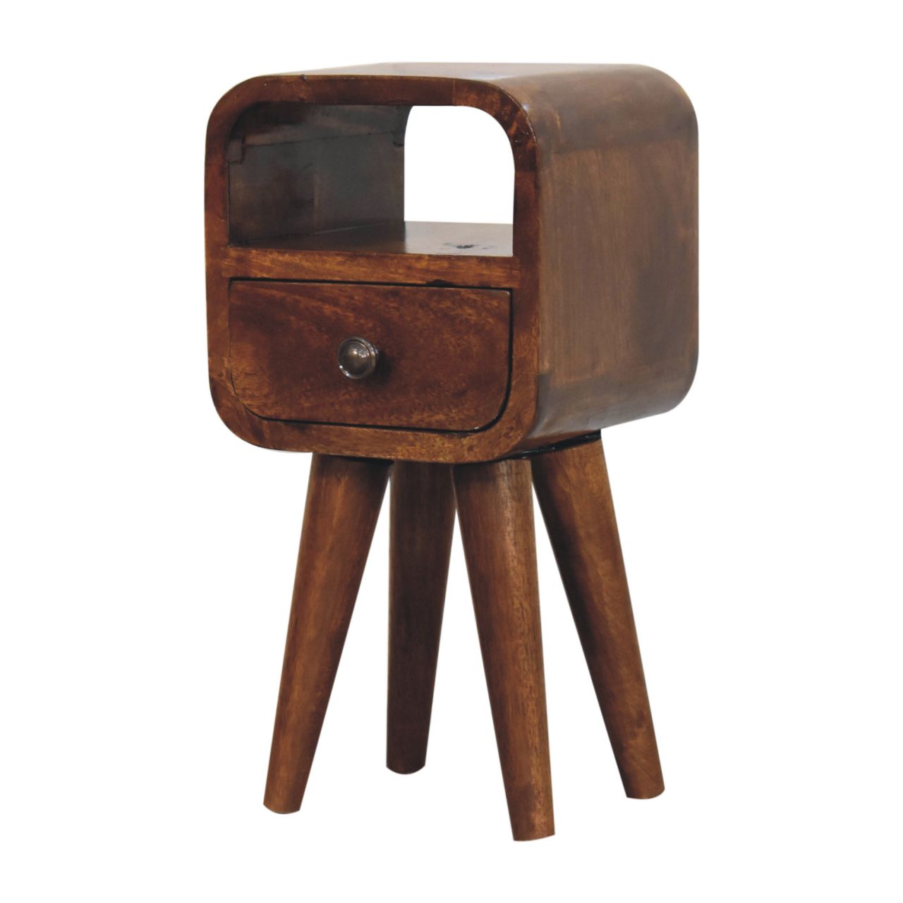 Brown Storage Cabinet - Nora Lane Home furniture - Solid wood - 11.81 x 11.81 x 11.81 in