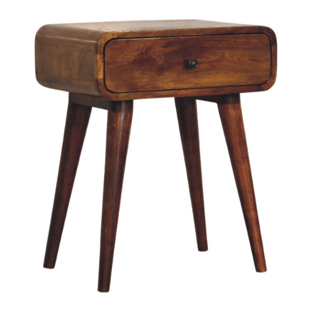 Brown Storage Cabinet - Nora Lane Home furniture - Solid wood - 21.65 x 17.72 x 13.78 in