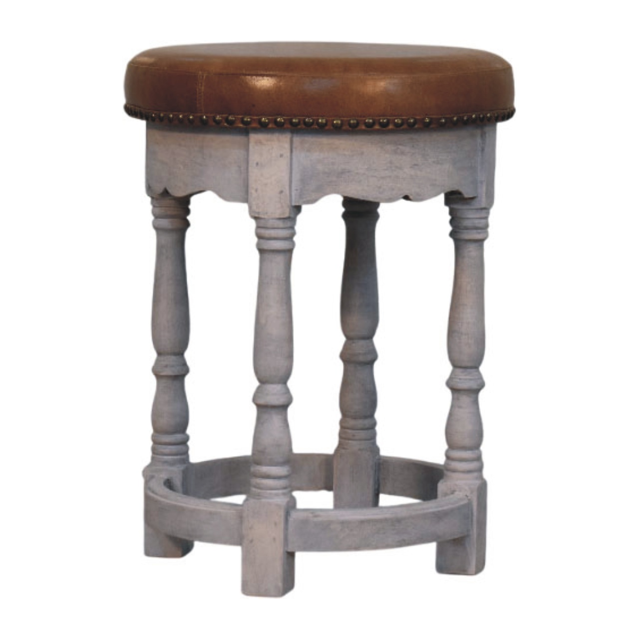 Gray Solid Wood Storage Bench - Nora Lane Home furniture - Solid wood - 19.69 x 19.69 x 25.59 in