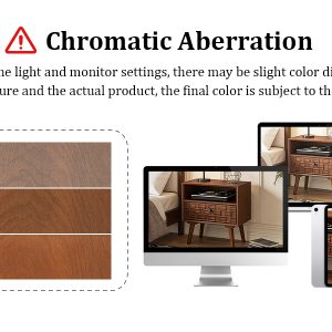 Walnut Storage Nightstand - Nora Lane Home furniture - Solid wood, Walnut finish - 26.75 x 20.75 x 11.25 in