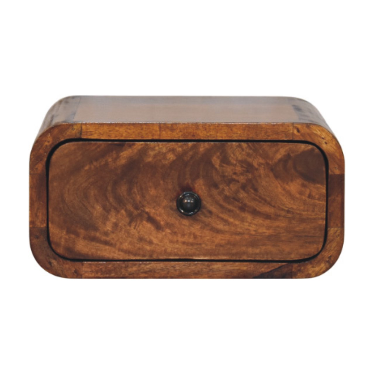 Brown Storage Cabinet - Nora Lane Home furniture - Solid wood - 15.75 x 13.78 x 9.84 in