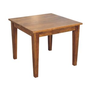 Brown Dining Table - Nora Lane Home furniture - Solid wood - 39 x 39 x 10 in