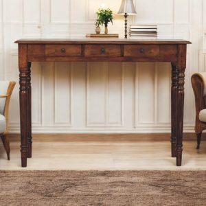 Brown Storage Cabinet - Nora Lane Home furniture - Solid wood, Metal accent - 47.24 x 17.72 x 12.6 in