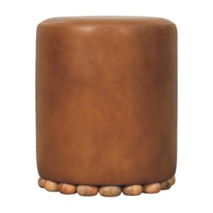 Brown Storage Bench - Nora Lane Home furniture - Solid wood - 17.72 x 17.72 x 18.5 in