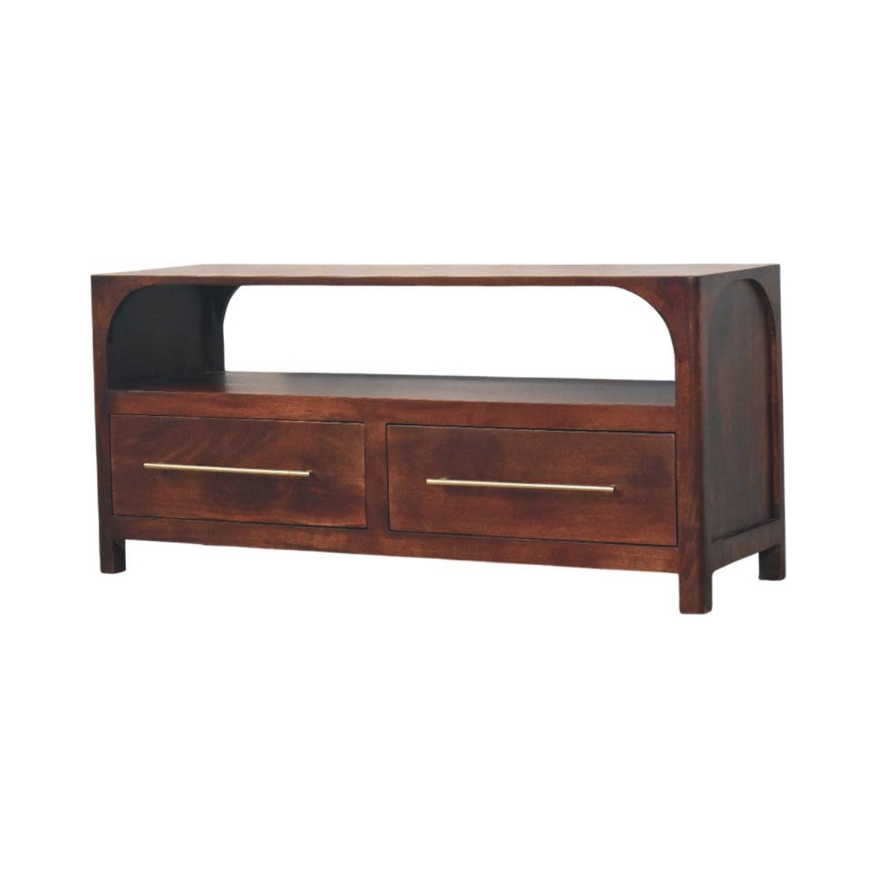 Brown Storage TV & Entertainment Furniture - Nora Lane Home furniture - Solid wood - 17.72 x 47.24 x 23.62 in