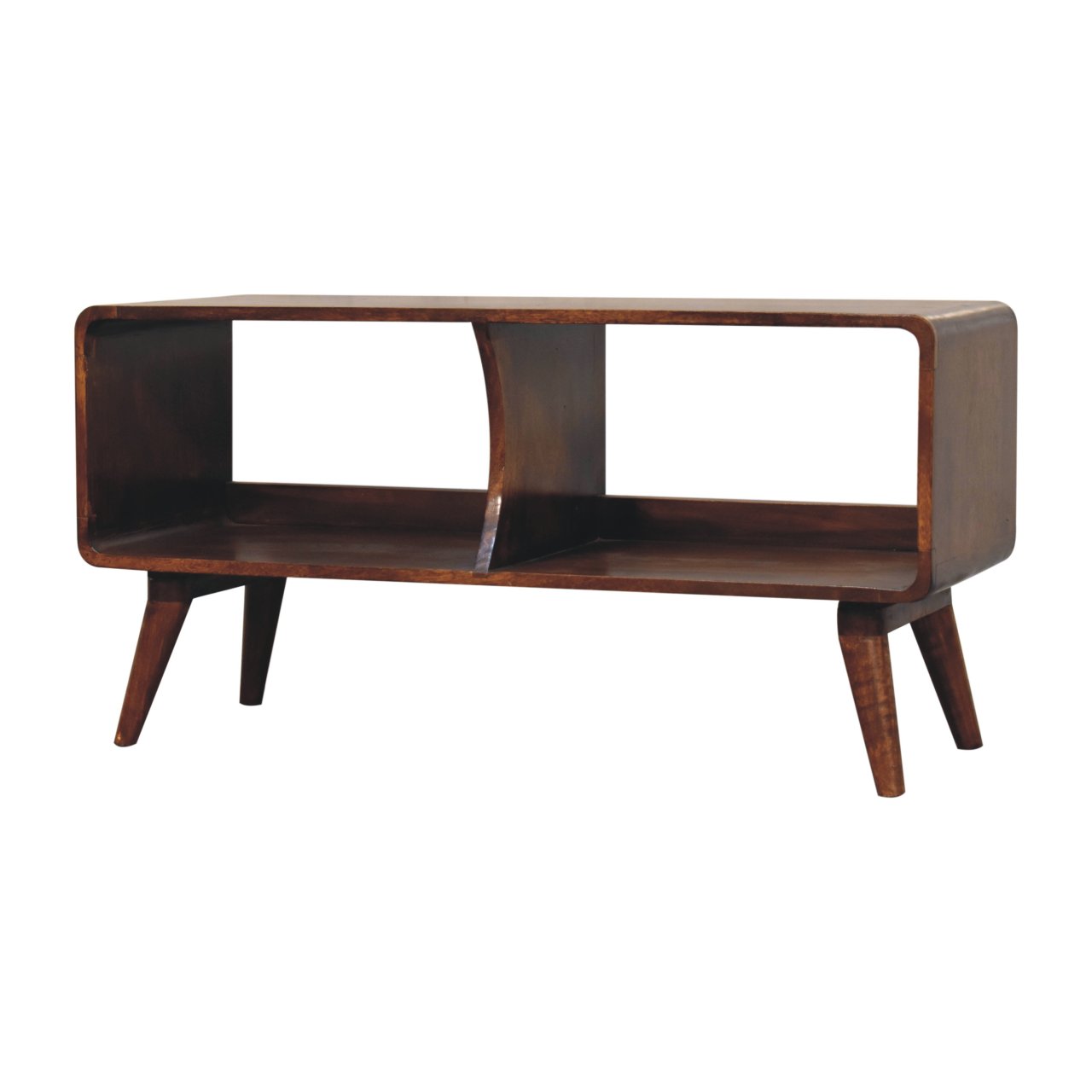 Brown Storage Cabinet - Nora Lane Home furniture - Solid wood - 43.31 x 17.72 x 15.75 in