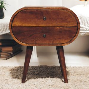 Brown Storage Cabinet - Nora Lane Home furniture - Solid wood - 25.59 x 19.69 x 19.69 in