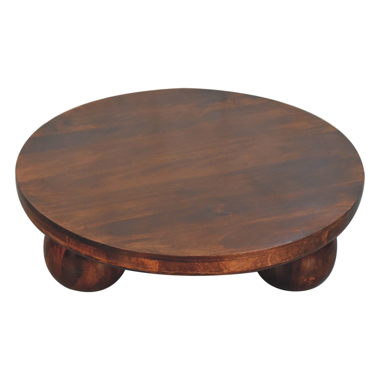 Walnut Tables - Nora Lane Home furniture - Solid wood, Walnut finish - 35.43 x 35.43 x 12.99 in