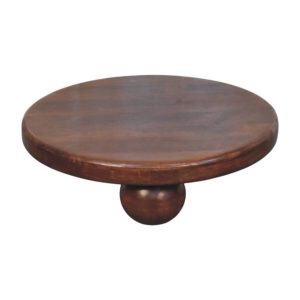 Brown Coffee Table - Nora Lane Home furniture - Solid wood - 30 x 30 x 11 in