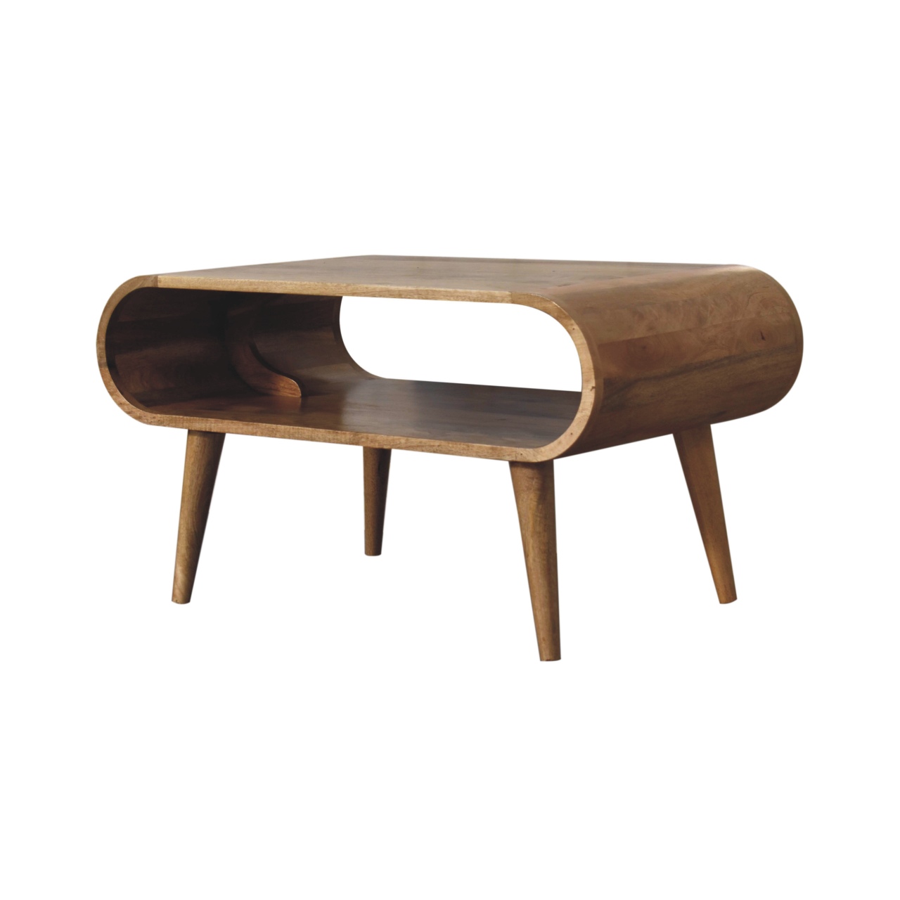 Natural Wood Coffee Table - Nora Lane Home furniture - Solid wood - 23.62 x 35.43 x 7.87 in