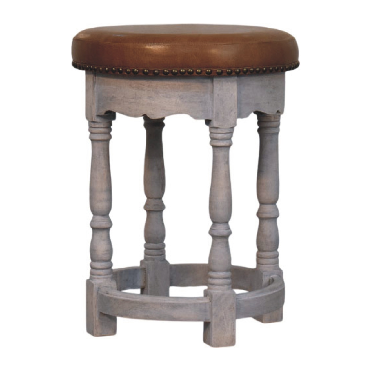 Gray Solid Wood Storage Bench - Nora Lane Home furniture - Solid wood - 19.69 x 19.69 x 25.59 in