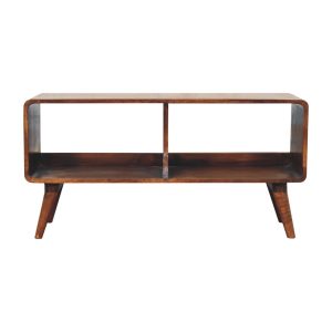 Brown Storage Cabinet - Nora Lane Home furniture - Solid wood - 43.31 x 17.72 x 15.75 in