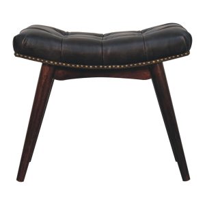 Walnut Storage Bench - Nora Lane Home furniture - Solid wood, Walnut finish - 17.72 x 25.59 x 13.78 in