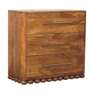 Brown Storage Cabinet - Nora Lane Home furniture - Solid wood - 33 x 18 x 31 in