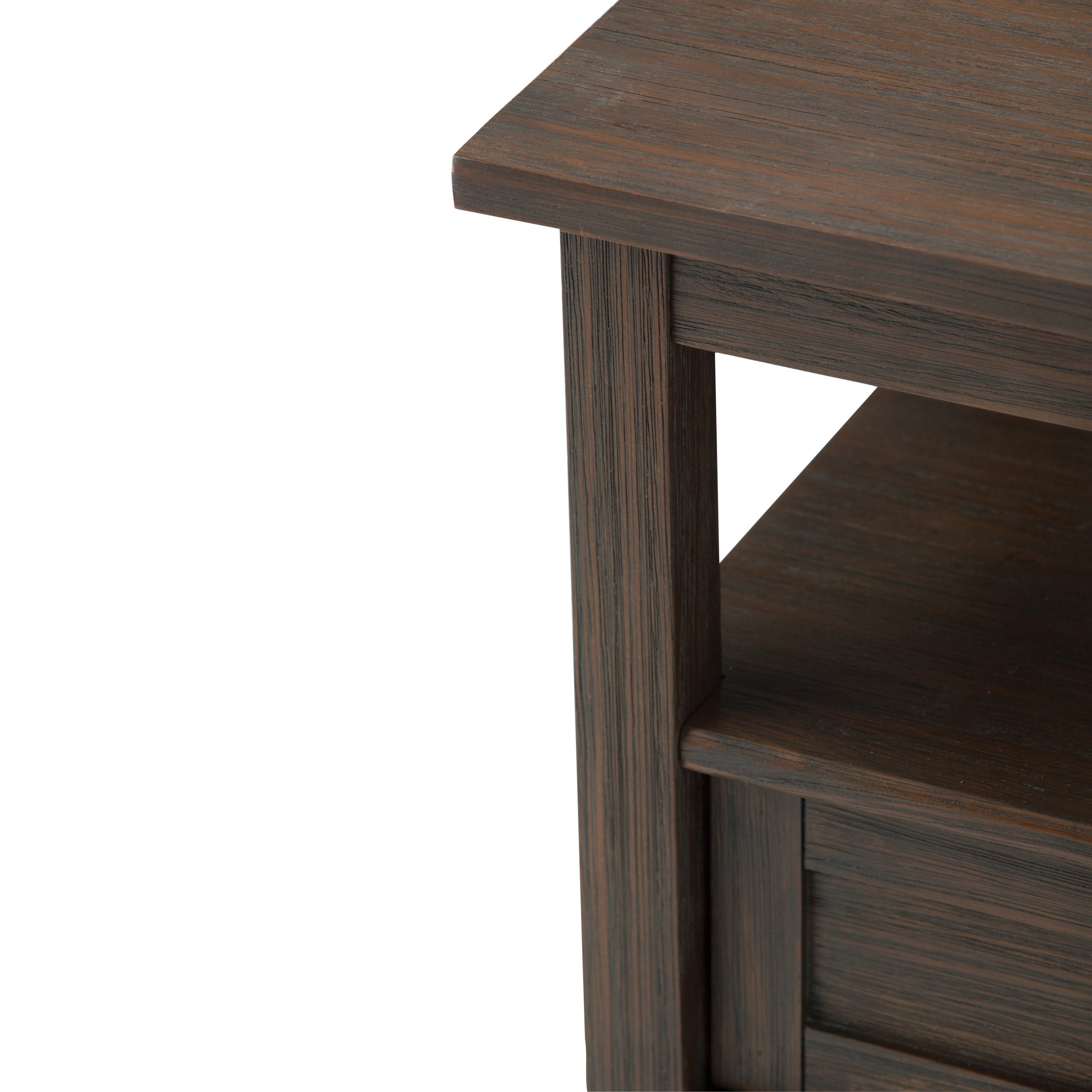 Brown Tables - Nora Lane Home furniture - Solid wood - 23.62 x 21.65 x 10.43 in