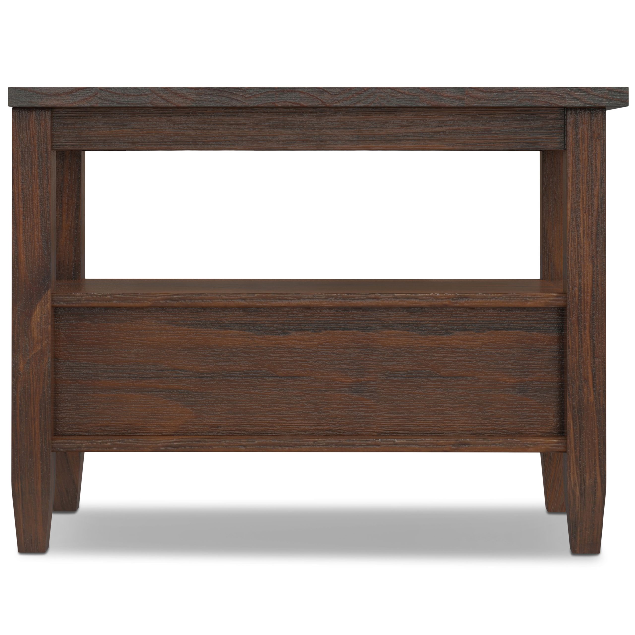 Brown Tables - Nora Lane Home furniture - Solid wood - 27.95 x 25.39 x 9.25 in