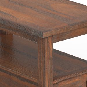 Brown Tables - Nora Lane Home furniture - Solid wood - 27.95 x 25.39 x 9.25 in