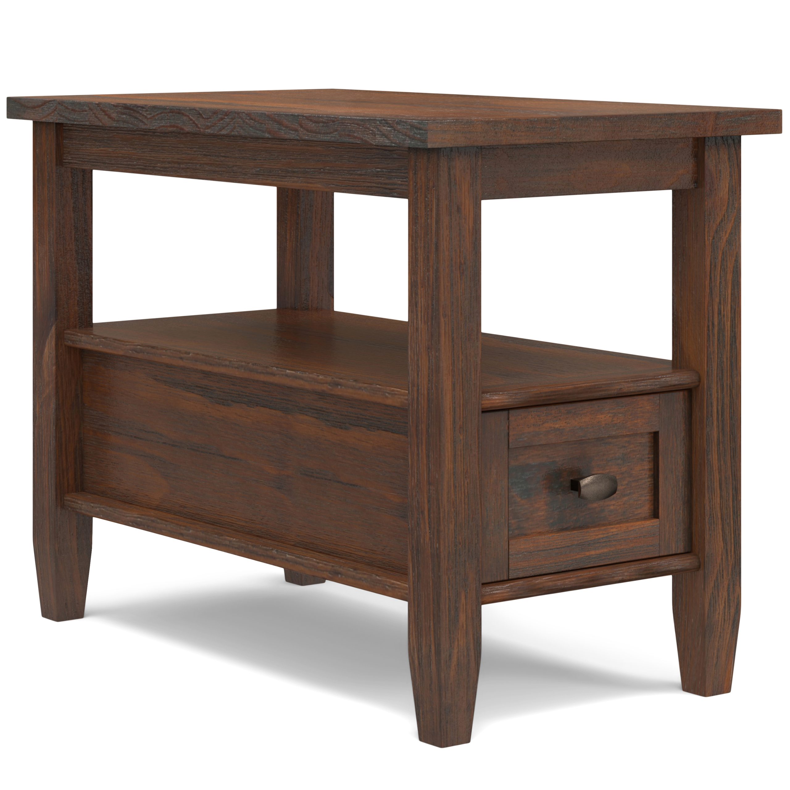 Brown Tables - Nora Lane Home furniture - Solid wood - 27.95 x 25.39 x 9.25 in