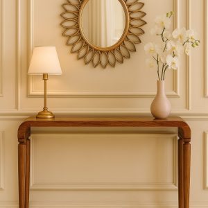 Brown Console Table