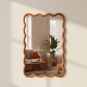 Brown Wall Mirror